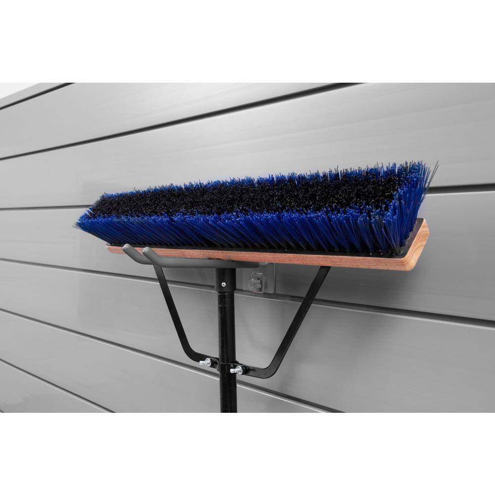 CROWNWALL Slatwall 55 lbs. 8 in. Locking Double Hook (3-Pack)