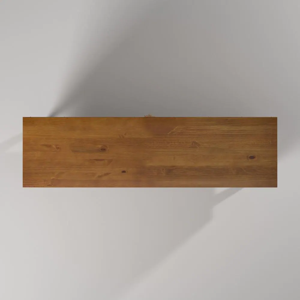 Camaflexi Mid-Century 6-Drawer Castanho Dresser