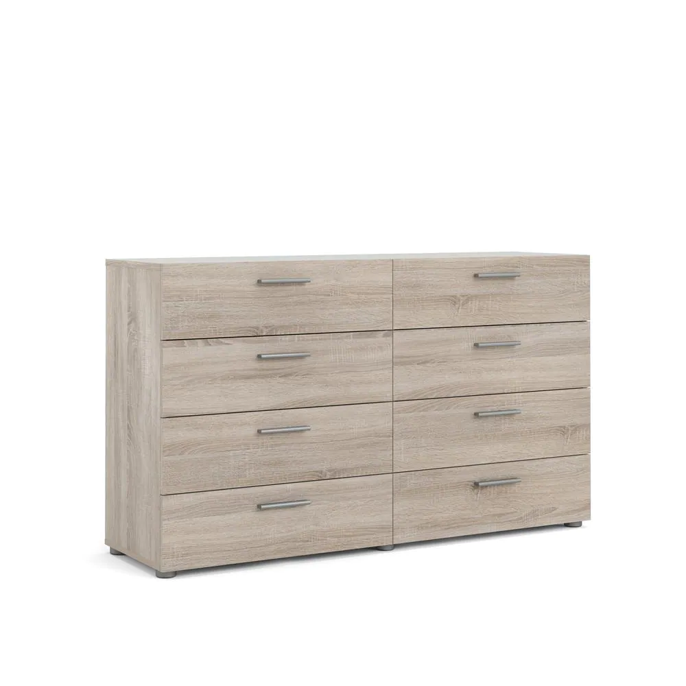Tvilum Austin 8-Drawer Truffle Double Dresser