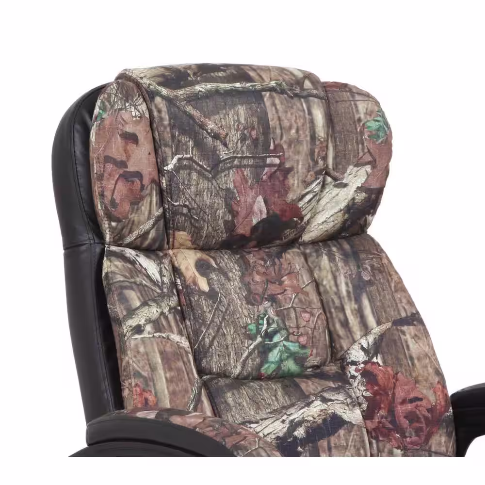 American Furniture Classics 26 in. Width Big and Tall Mossy Oak Upholstery Executive Chair with Adjustable Height