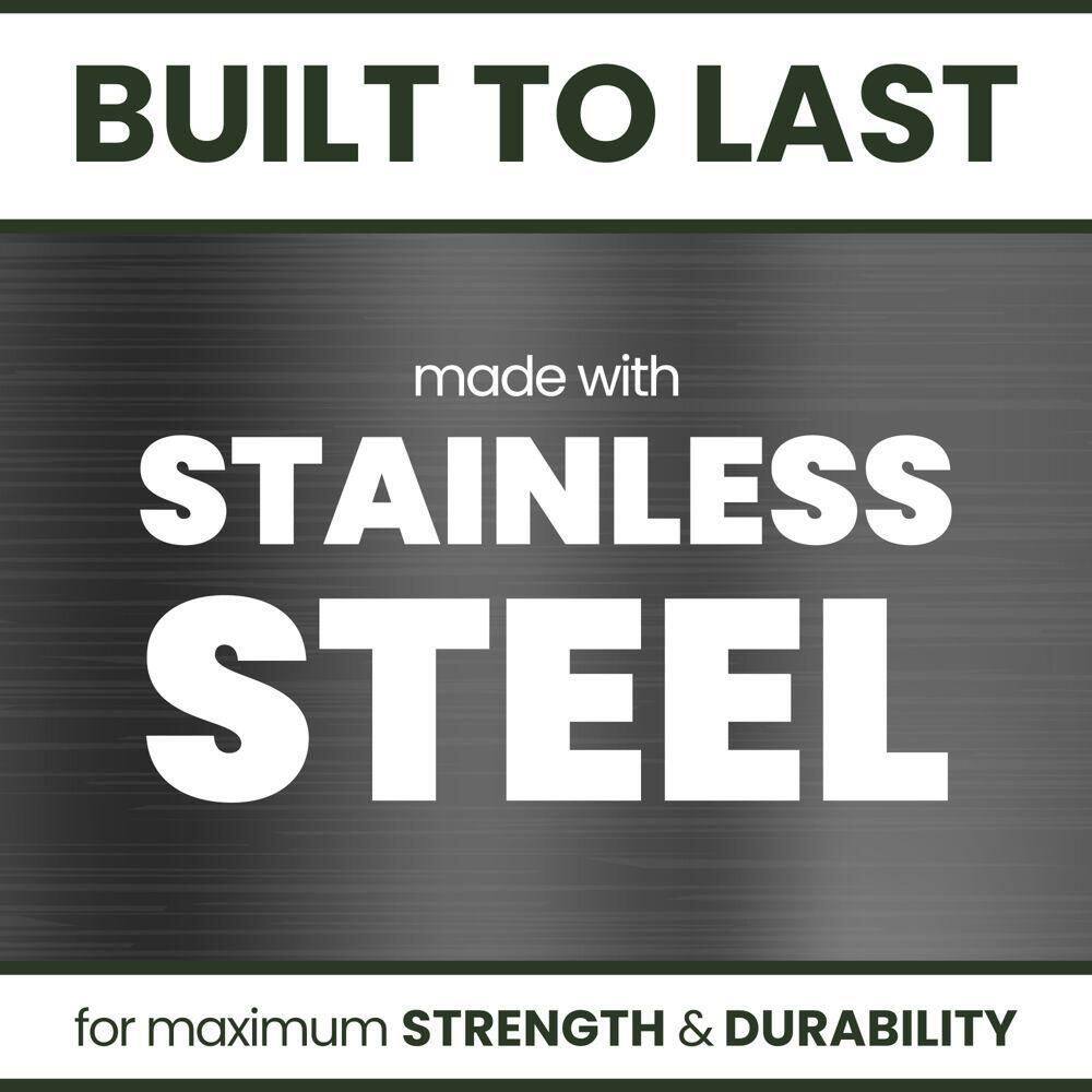 Hanover 7 ft. 48,000 BTU Stainless Steel Umbrella Propane Patio Heater with Weather-Protective Cover