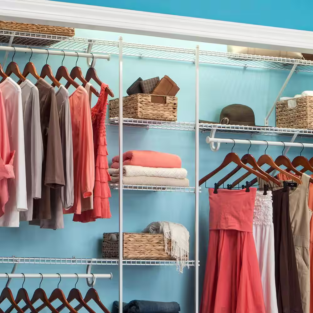 ClosetMaid White Plastic Small End Caps (1000-Pack)