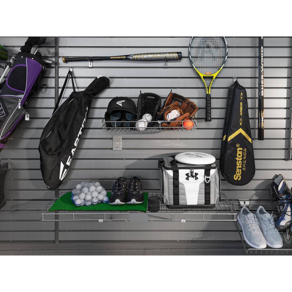 NewAge Products 4 ft. Wire Shelves (2-Pack)