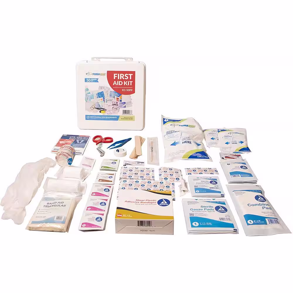 None 237-Piece 50-Person OSHA Poly First Aid Kit