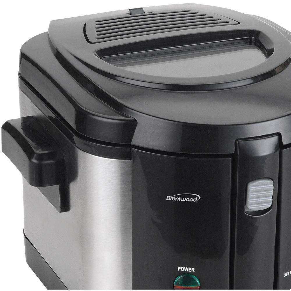 Brentwood Appliances 2 qt. Black Deep Fryer