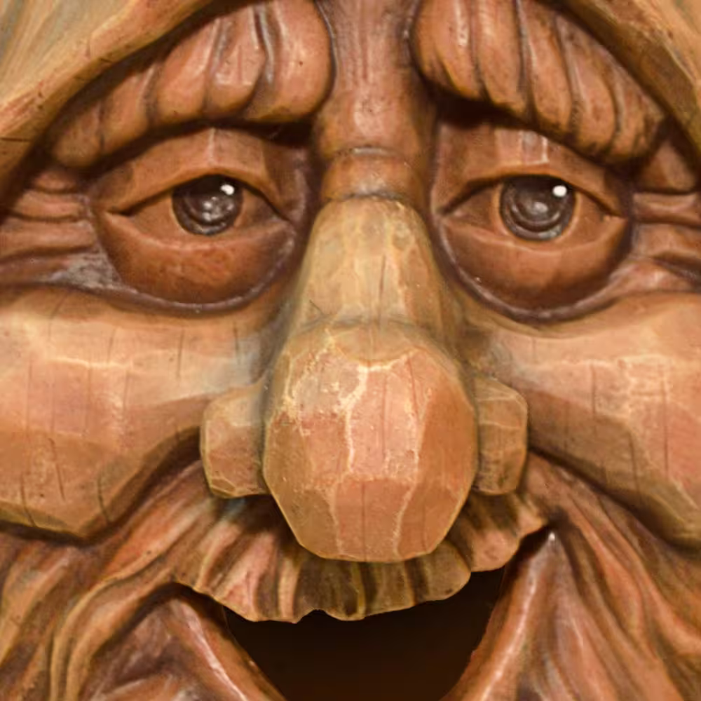 None Birdhouse Face Harry