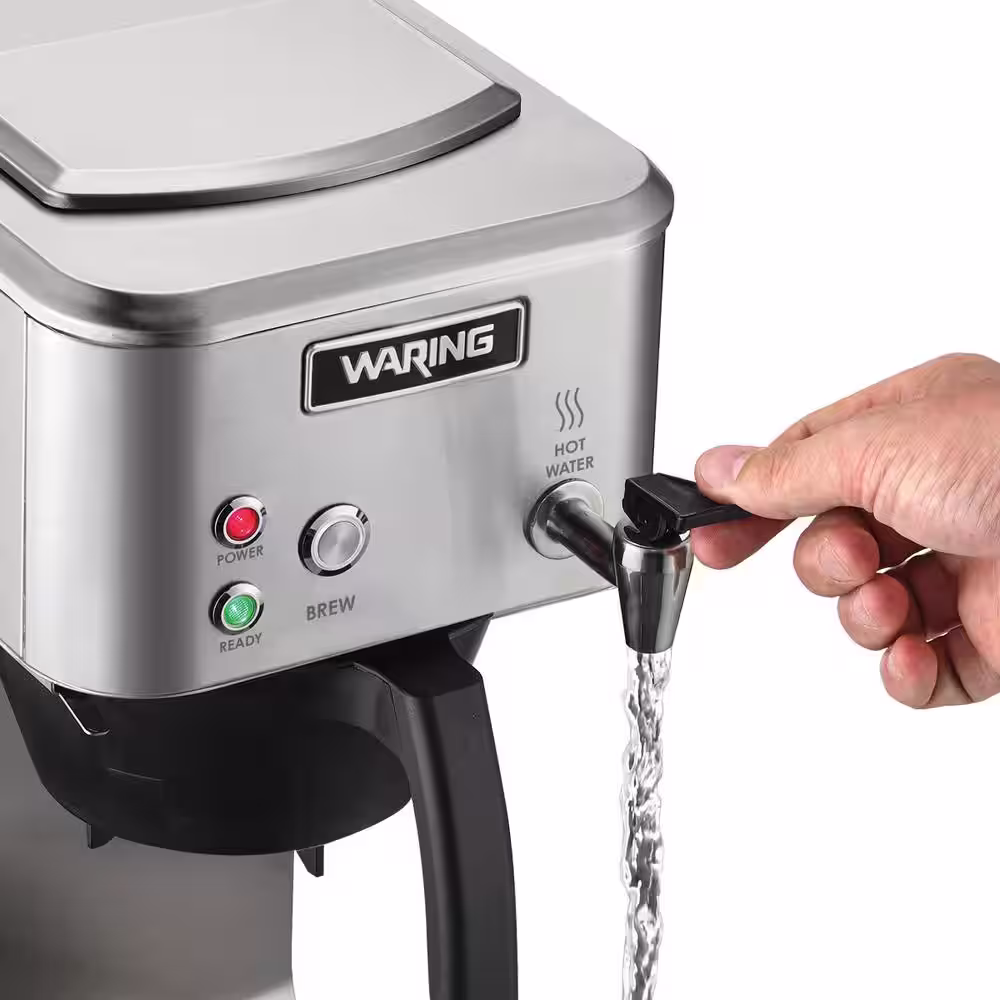 Waring Commercial Silver 62-Cup Thermal Coffee Brewer