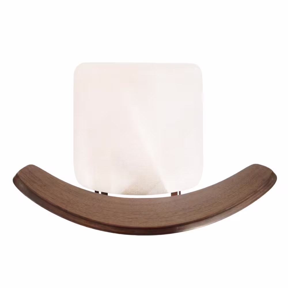 Noble House Marten Light Beige and Walnut Fabric Upholstered Dining Chair (Set of 2)