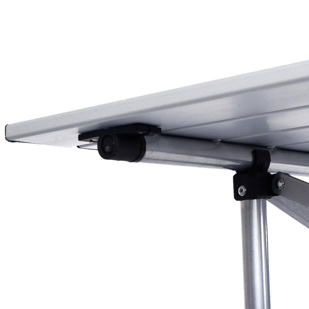 ANGELES HOME Rectangle Aluminum Picnic Table