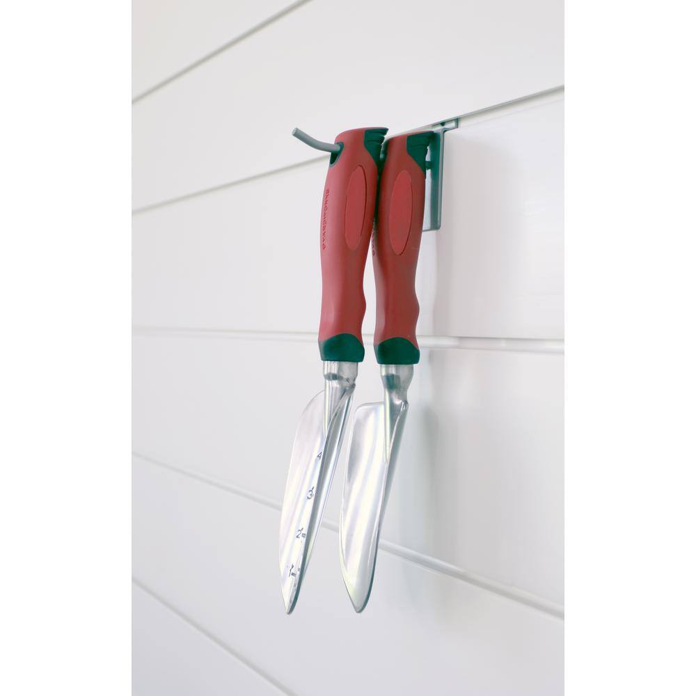 CROWNWALL Slatwall 10 lbs. 4 in. Single Hook (12-Pack)