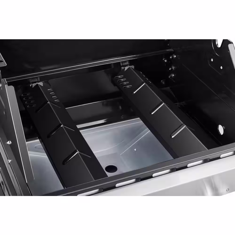 Dyna-Glo Premier 2-Burner Propane Gas Grill in Stainless Steel with Built-In Thermometer