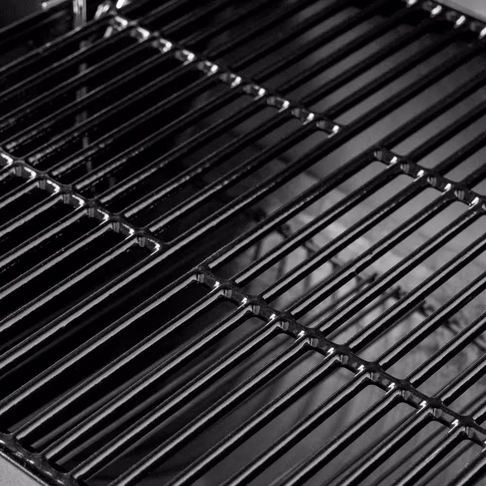 Char-Griller Dual Threat 2-Burner Gas and Charcoal Grill in Black