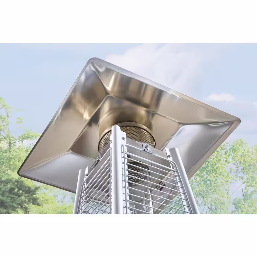 Hampton Bay 42,000 BTU Gold Gas Patio Heater