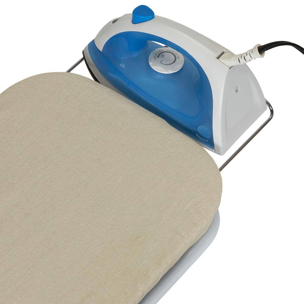 None TableTop Ironing Board with 2-Steel Legs