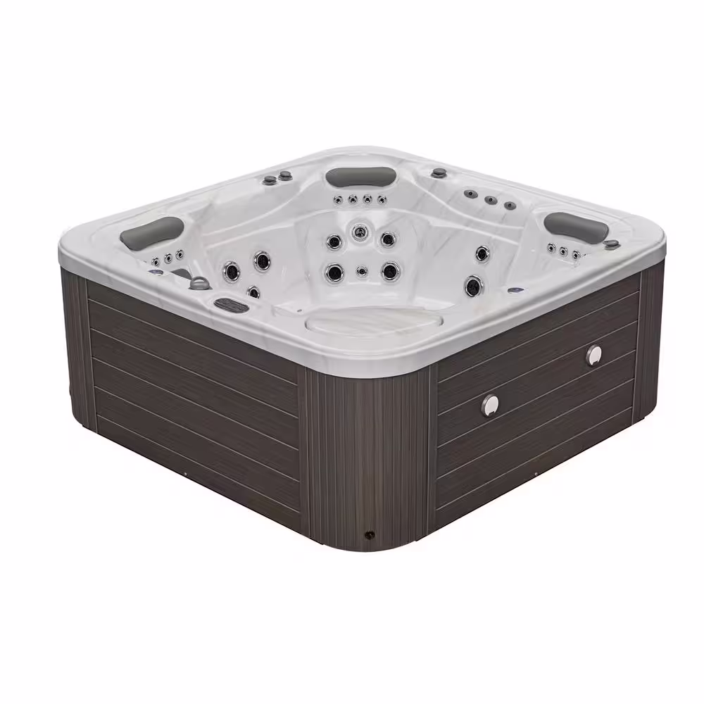 Luxury Spas Infinity 5-Person 77 Jet Dual Lounger Hot Tub with Bluetooth