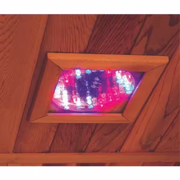 SUNRAY SAUNAS Sierra 2-Person Cedar Infrared Sauna