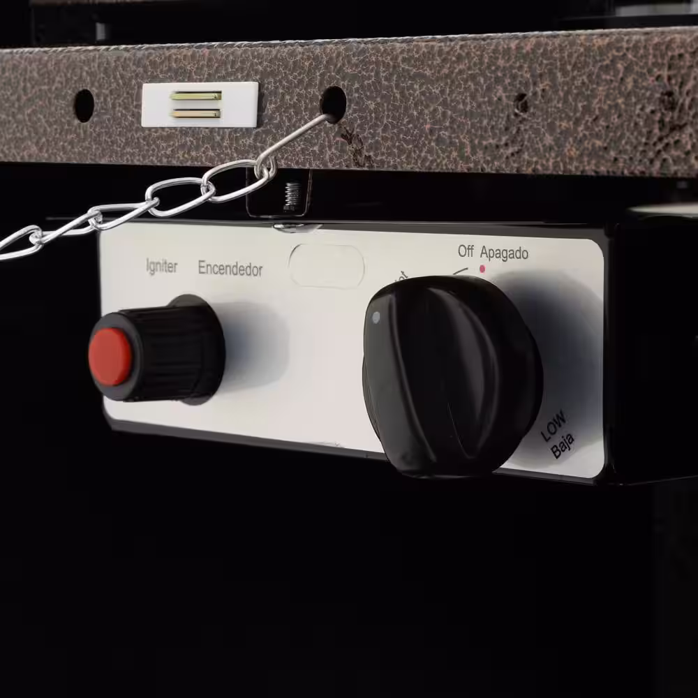 Hampton Bay 42,000 BTU Gold Gas Patio Heater