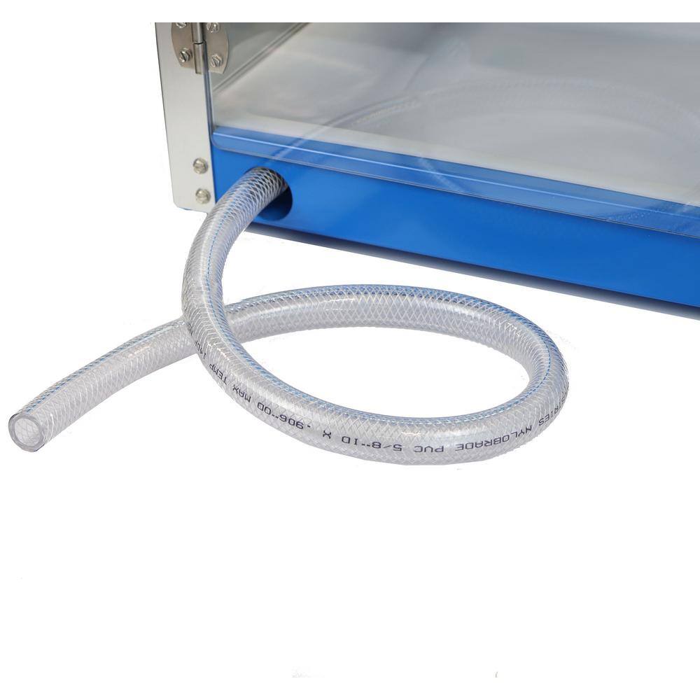 Paragon Simply-A-Blast 8000 oz. Blue Stainless Steel Countertop Snow Cone Machine