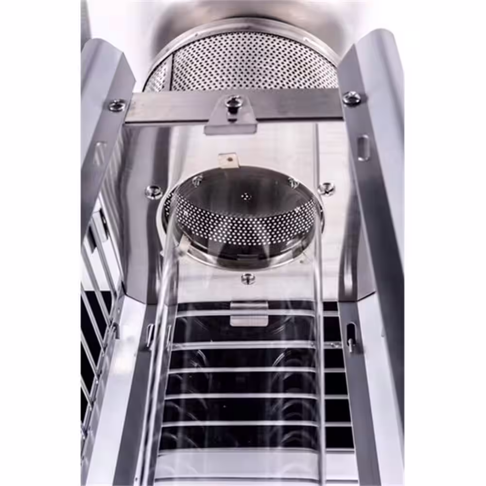 None 40,000 BTU Steel Propane Quartz Glass Tube Patio Heater Visual Flame Heater in Brown