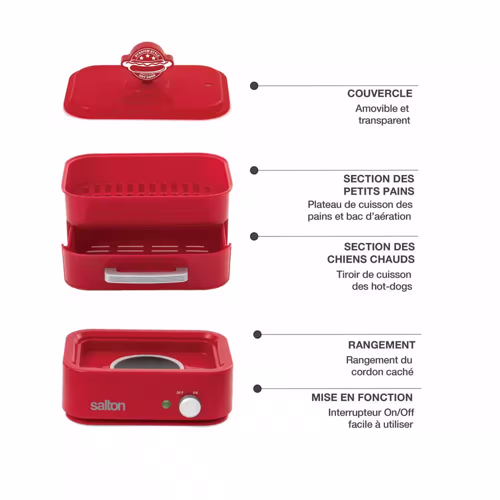Salton Hot Dog Steamer