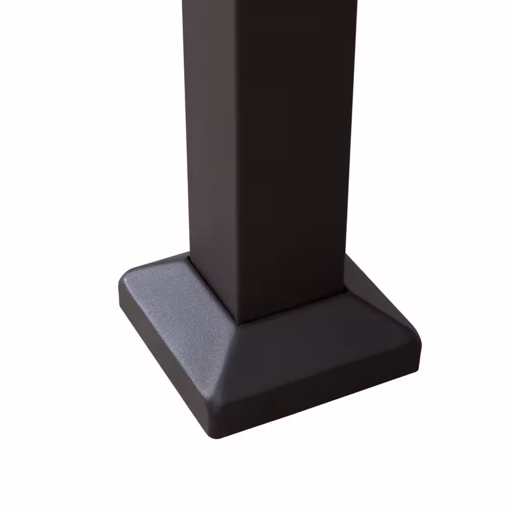 Sunjoy Bethlehem 13 ft. x 13 ft. Steel Gazebo with 3-Tier Tan and Brown Canopy