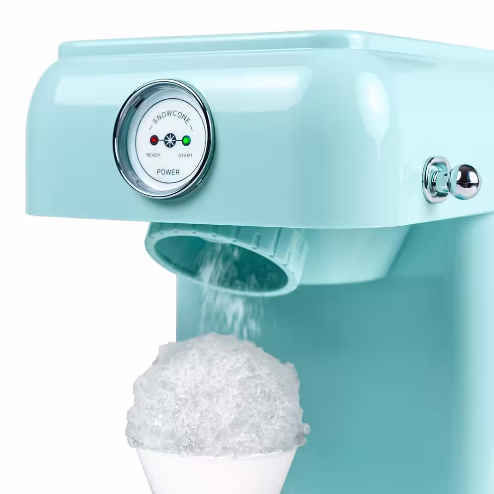 Nostalgia Retro Series Aqua Snow Cone Maker