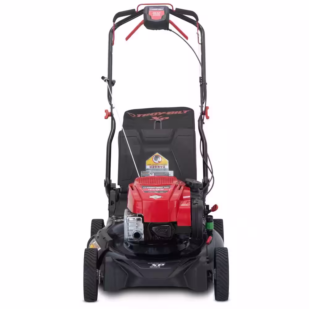 Troy-Bilt XP 21 in. 163 cc Briggs and Stratton ReadyStart Engine 3-in-1 Gas RWD Self Propelled Lawn Mower
