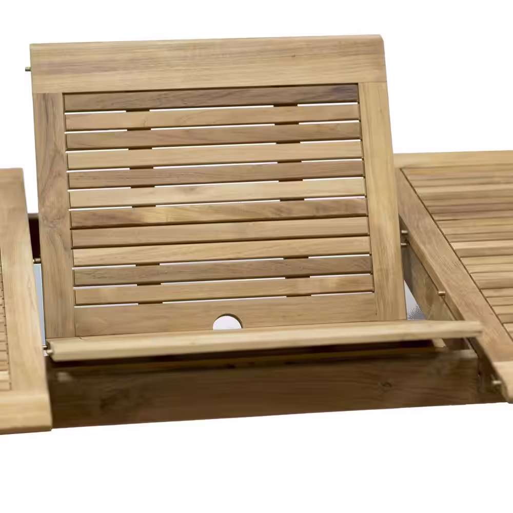 Amazonia Newcastle 9-Piece Teak Patio Dining Set