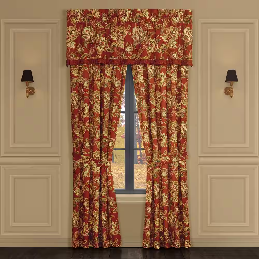 None Montecito Red Polyester 84