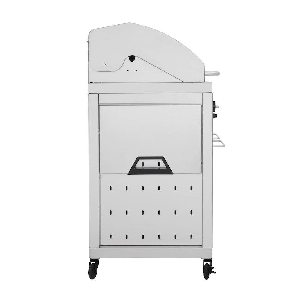 Fuego Premium 2-Burner Natural Gas Grill in 304 Stainless Steel