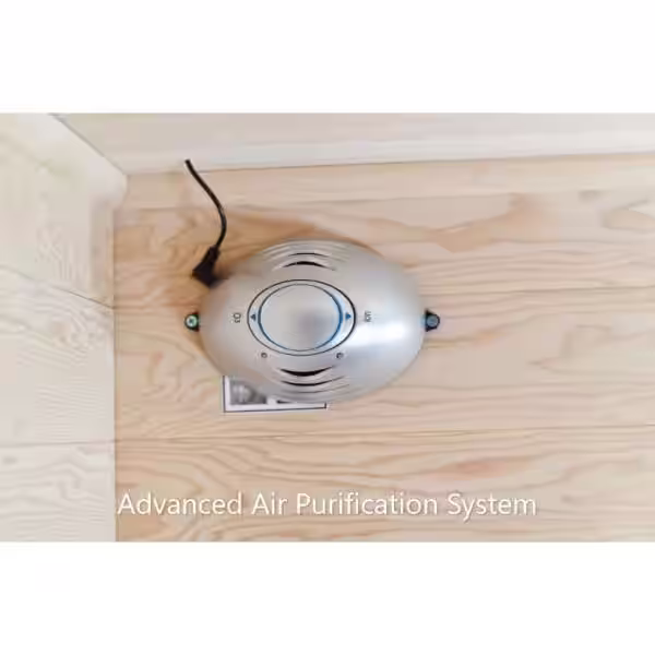 SUNRAY SAUNAS HL400K Sequioa 4-Person Cedar Infrared Sauna