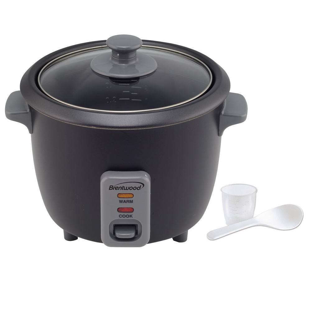 Brentwood 4-Cup Rice Cooker in Black