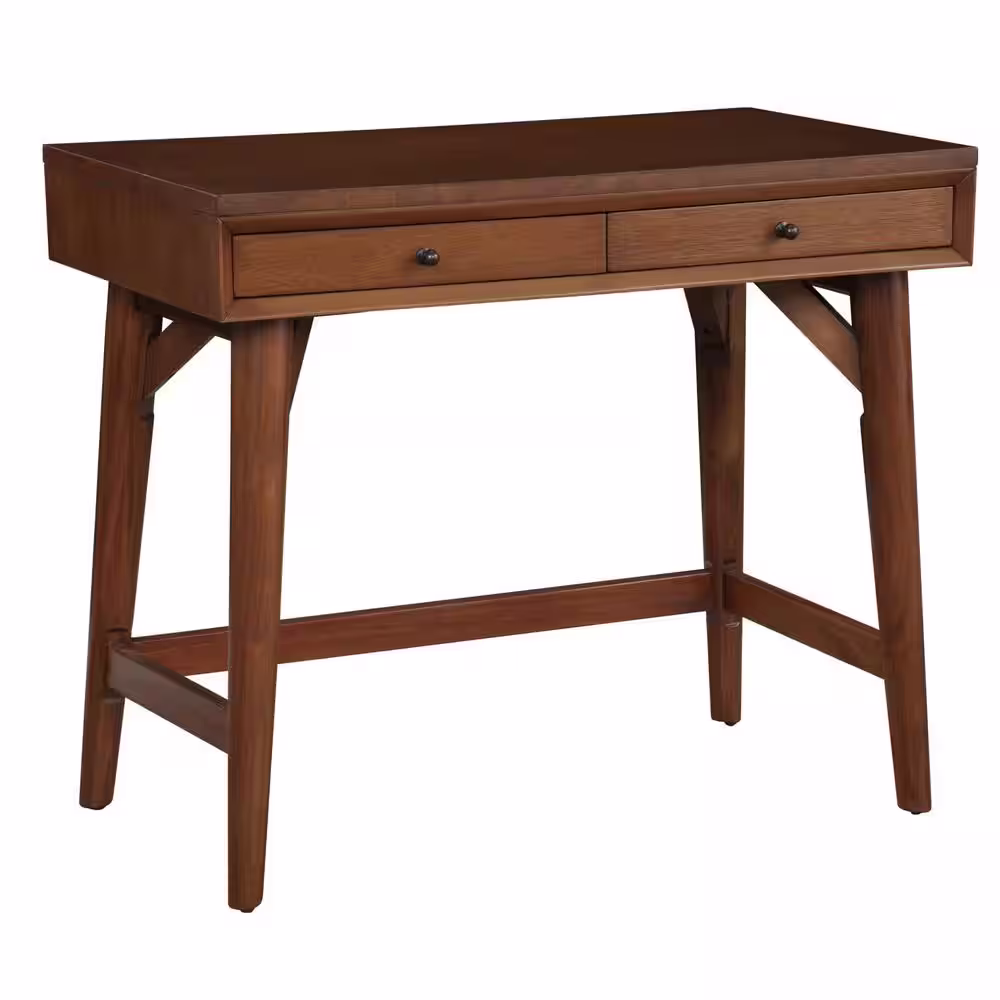 None Flynn Mini Desk Acorn 31 in. H x 36 in. W x 20 in. D
