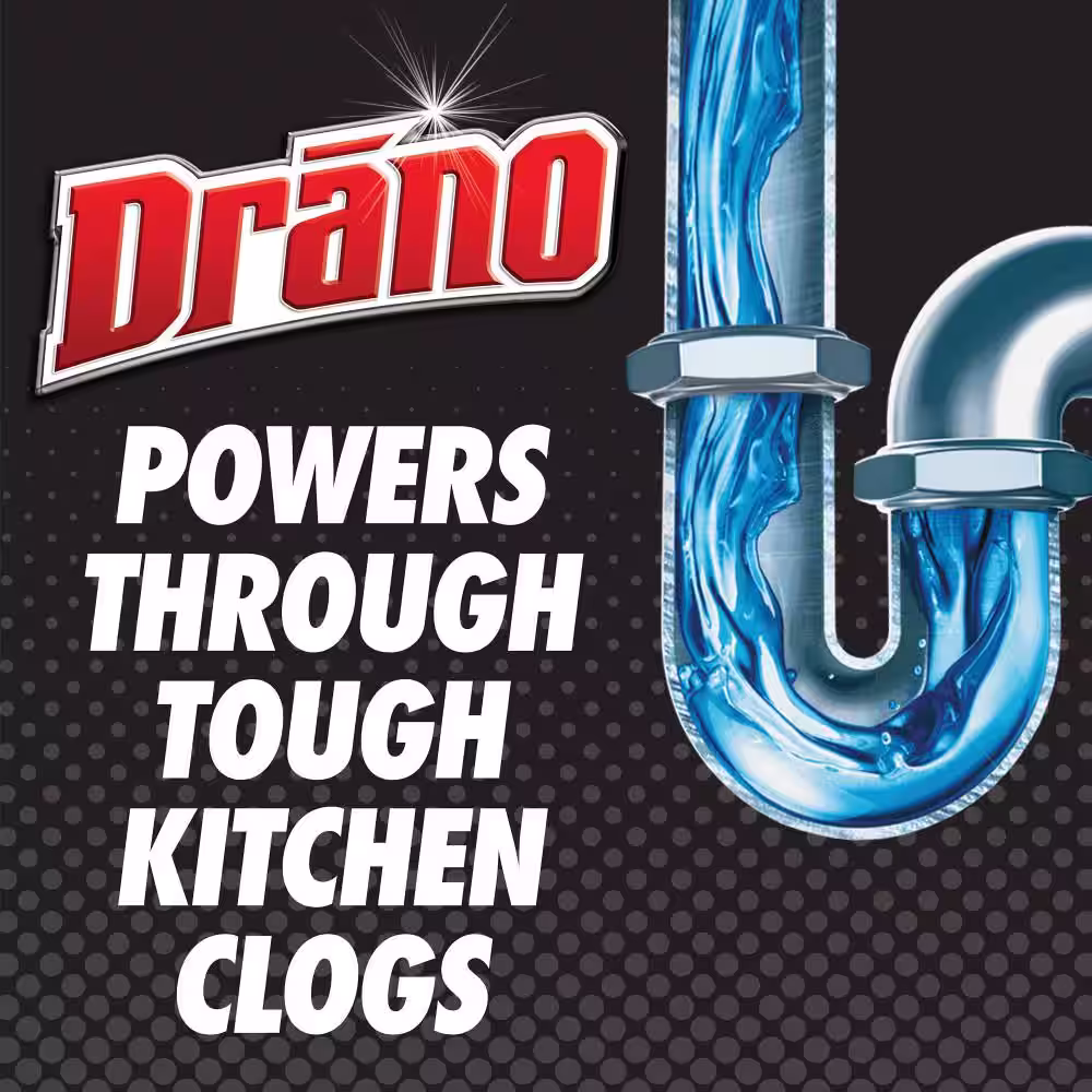 Drano Commercial Line 17.6 oz. Kitchen Granules Clog Remover (6-Pack)