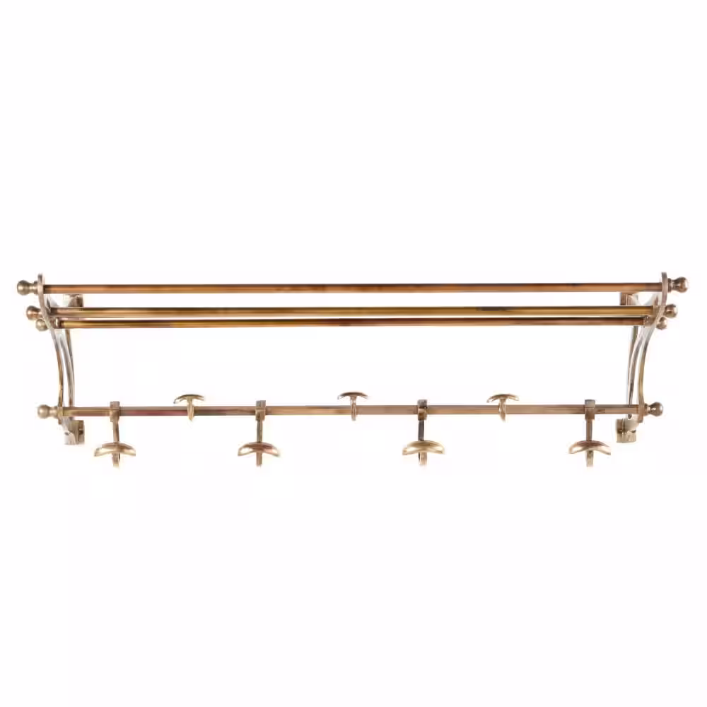 Litton Lane Blue 3 Shelves Wood Knot Wall Shelf with Knotted Rope (Set of 3)