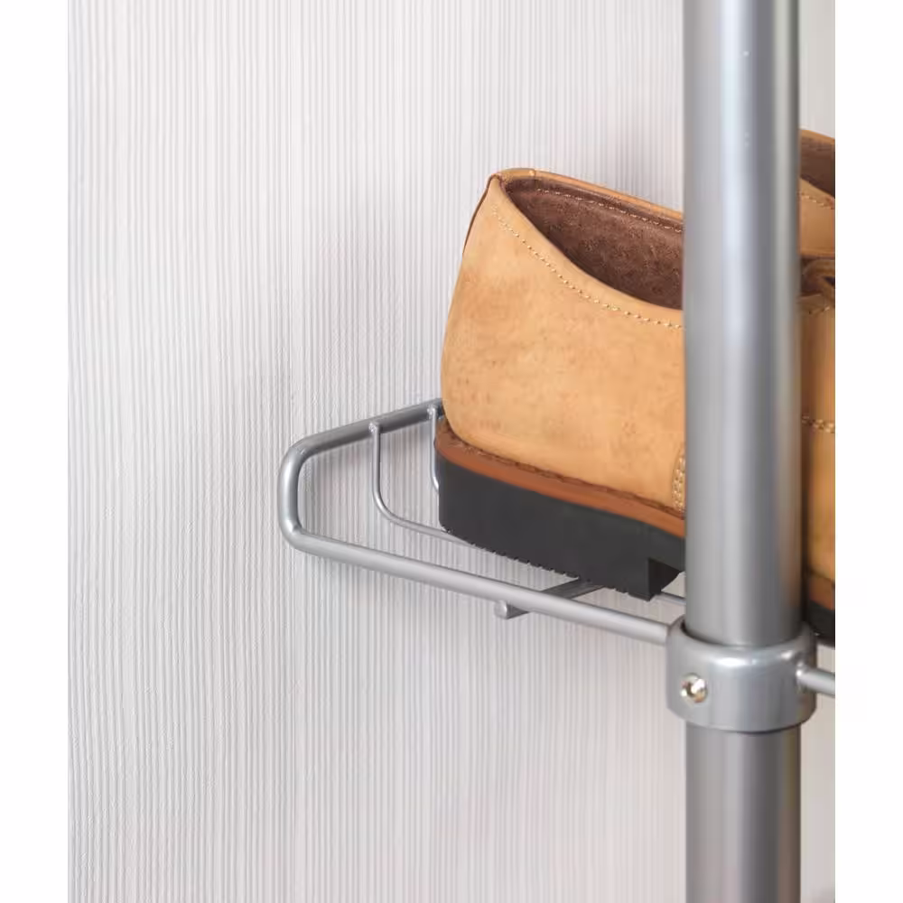 Wenko Gray Metal Clothes Rack