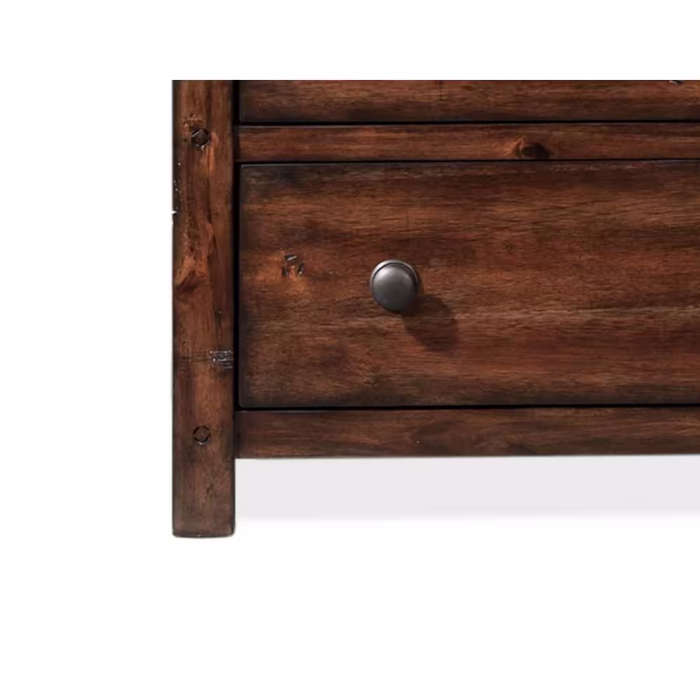 None Danner 6-Drawer Chestnut Dresser