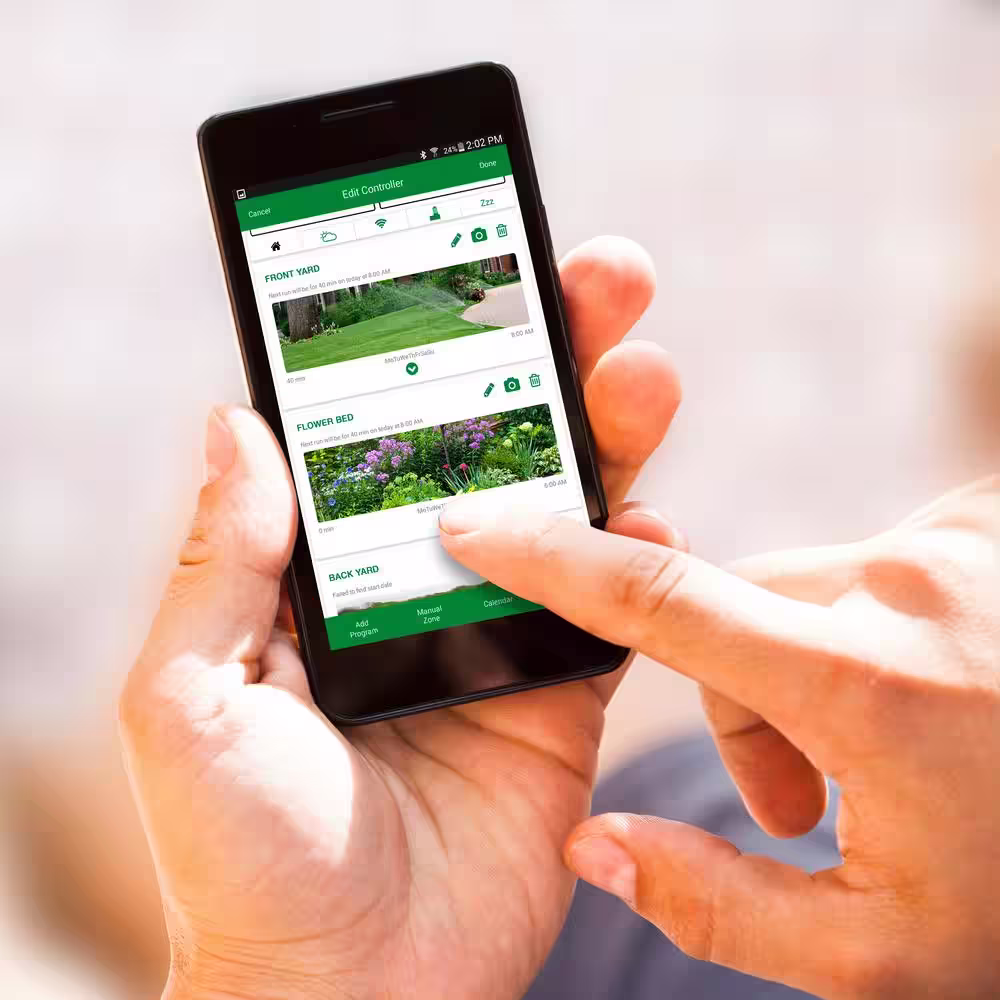 Rain Bird 8-Zone Smart Irrigation Controller Wi-Fi Timer Version 2.0