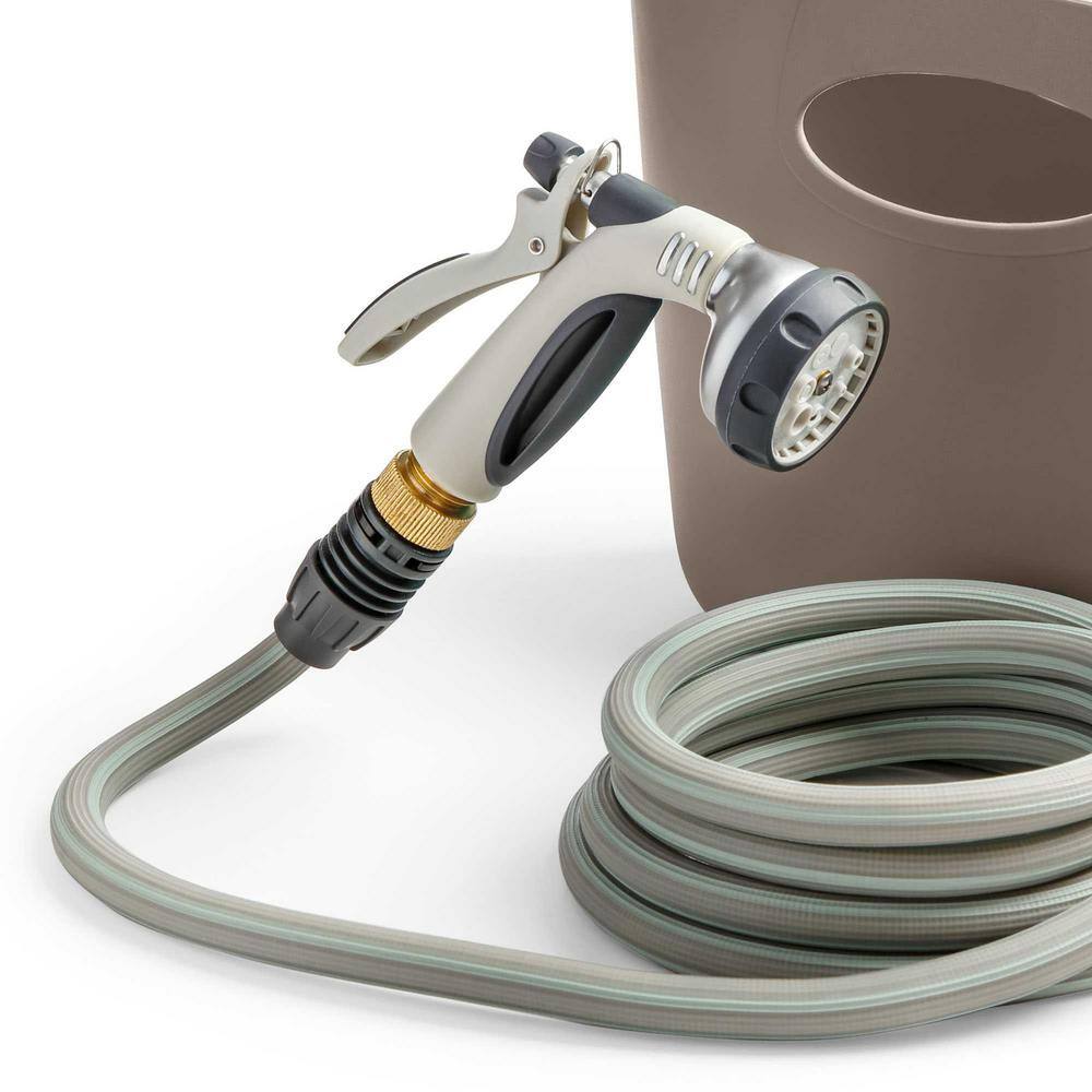 None 1/2 in. dia. x 50 ft. Self Expandable Hose Kit Aquago in Grey