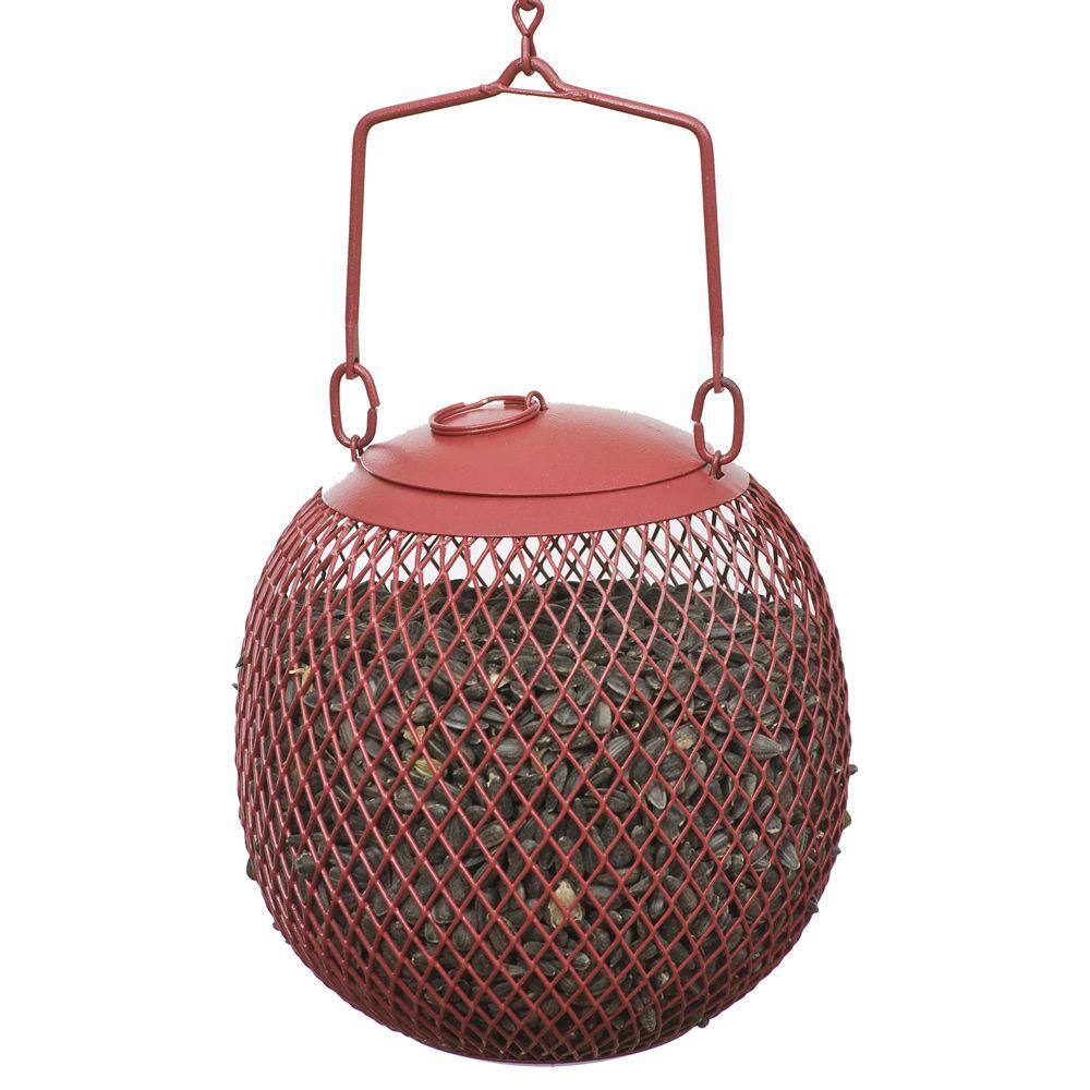 Perky-Pet Red Seed Ball Hanging Bird Feeder - 1.2 lb. Capacity