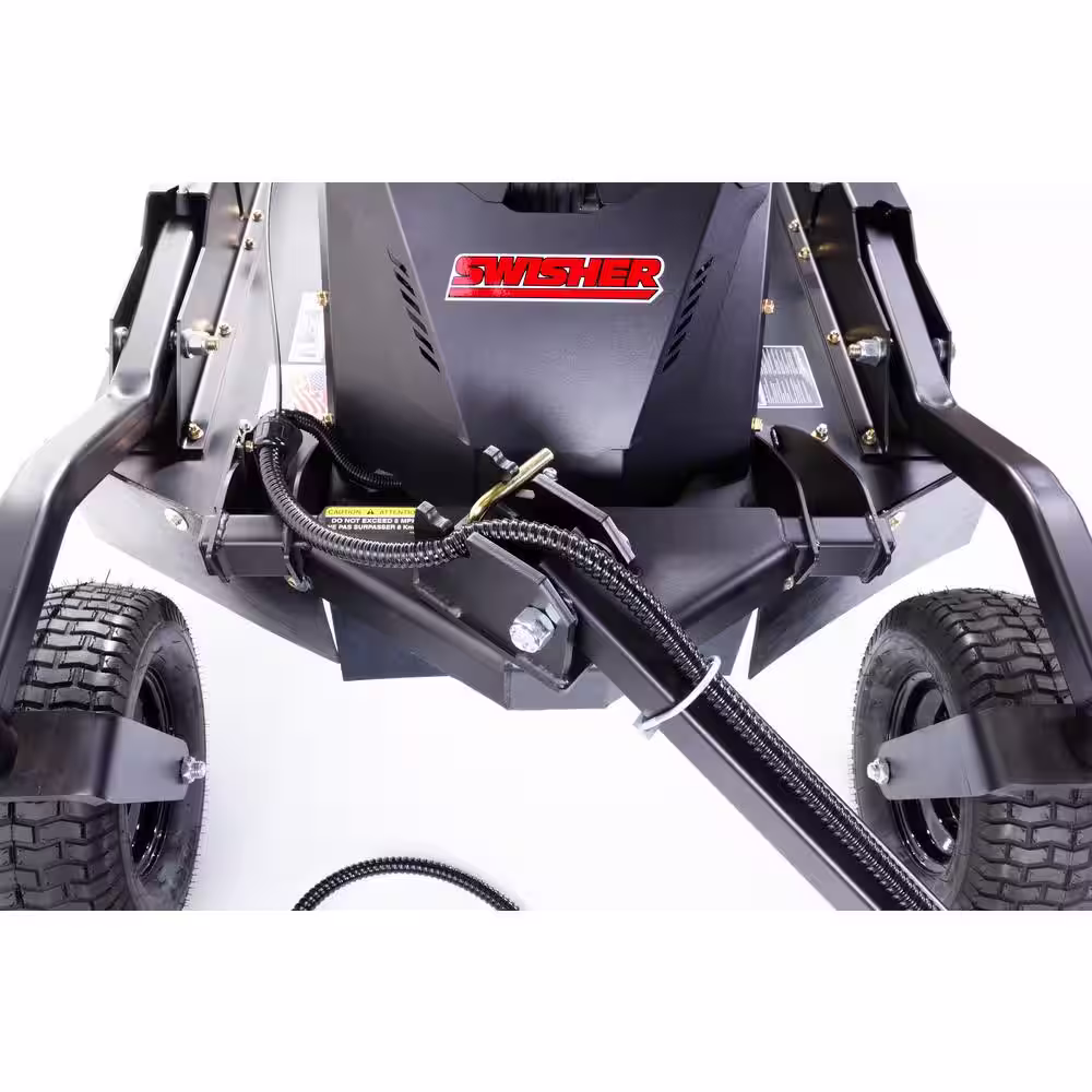 SWISHER Commercial Pro Brush King 44 in. 14.5-HP 12-Volt Kawasaki Pull-Behind Rough-Cut Trail Cutter