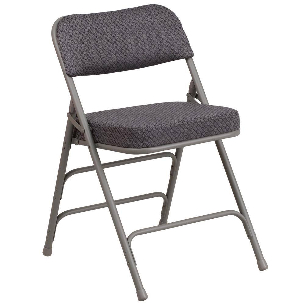 Flash Furniture Gray Metal Folding Chair (2-Pack)