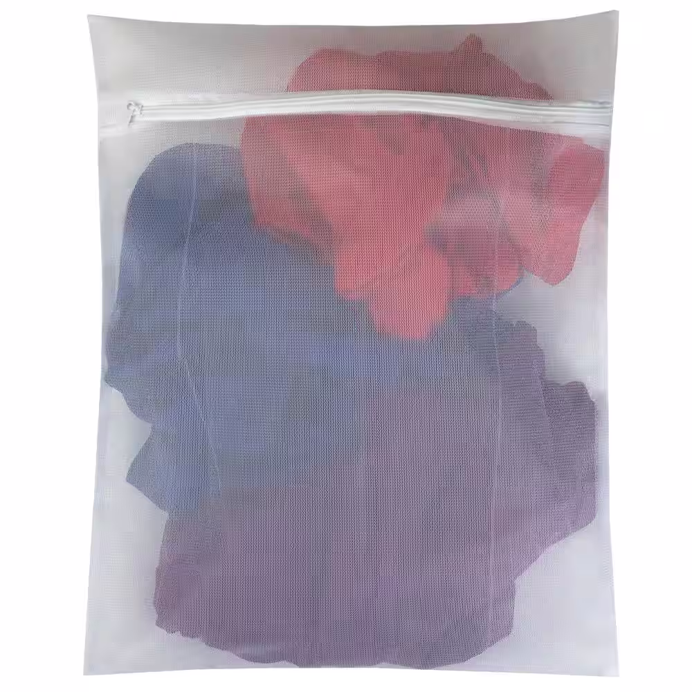 Sunbeam White Micro Mesh Wash Bag (3-Piece)