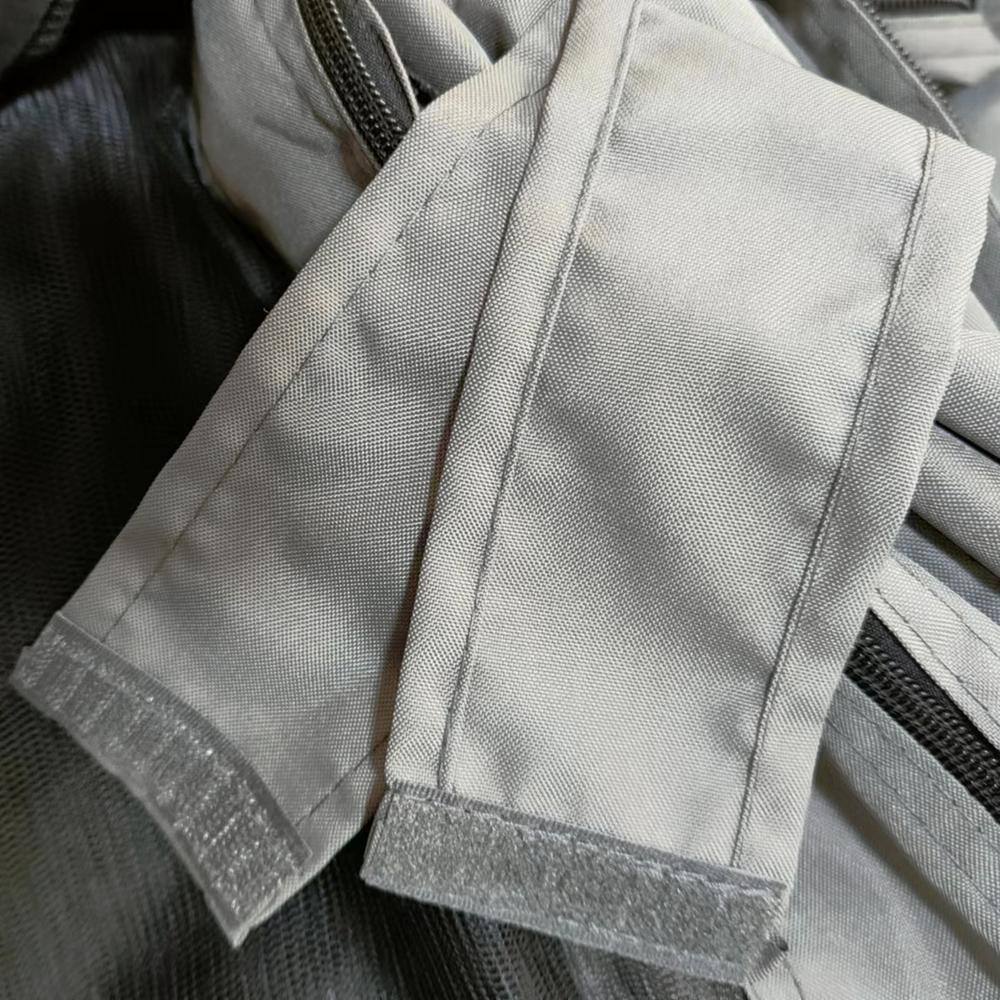 None 10 ft. x 10 ft. Black Gazebo Replacement Mosquito Netting with Zippers, 4-Side Mesh Walls