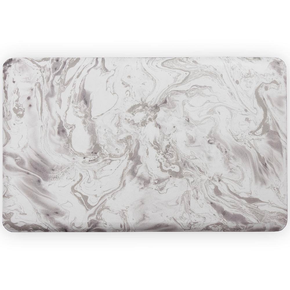 FloorPops Grey Aegean 32 in. x 20 in. Anti-Fatigue Comfort Mat