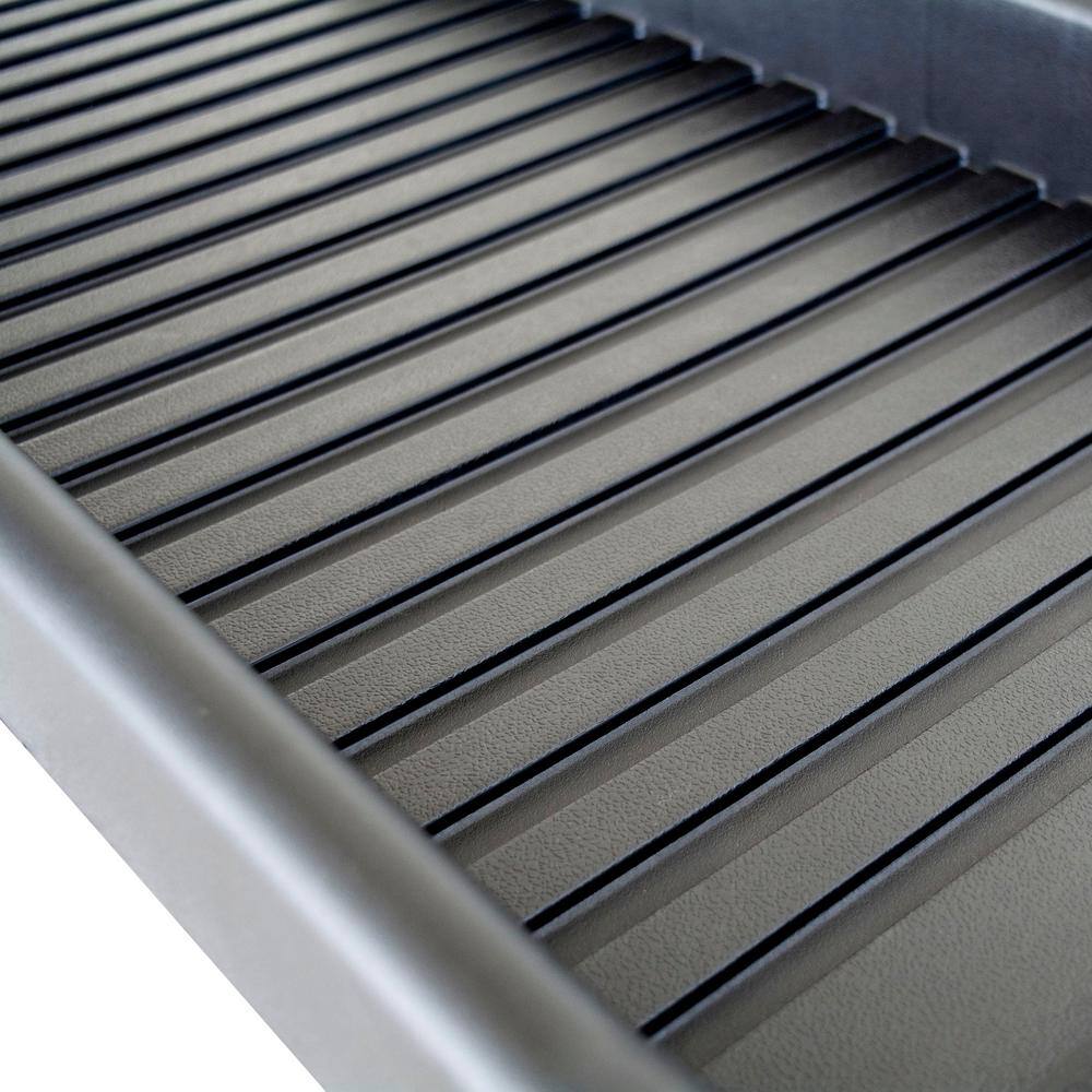 AmeriHome 61 in. Black Folding Plastic Portable Pet Ramp