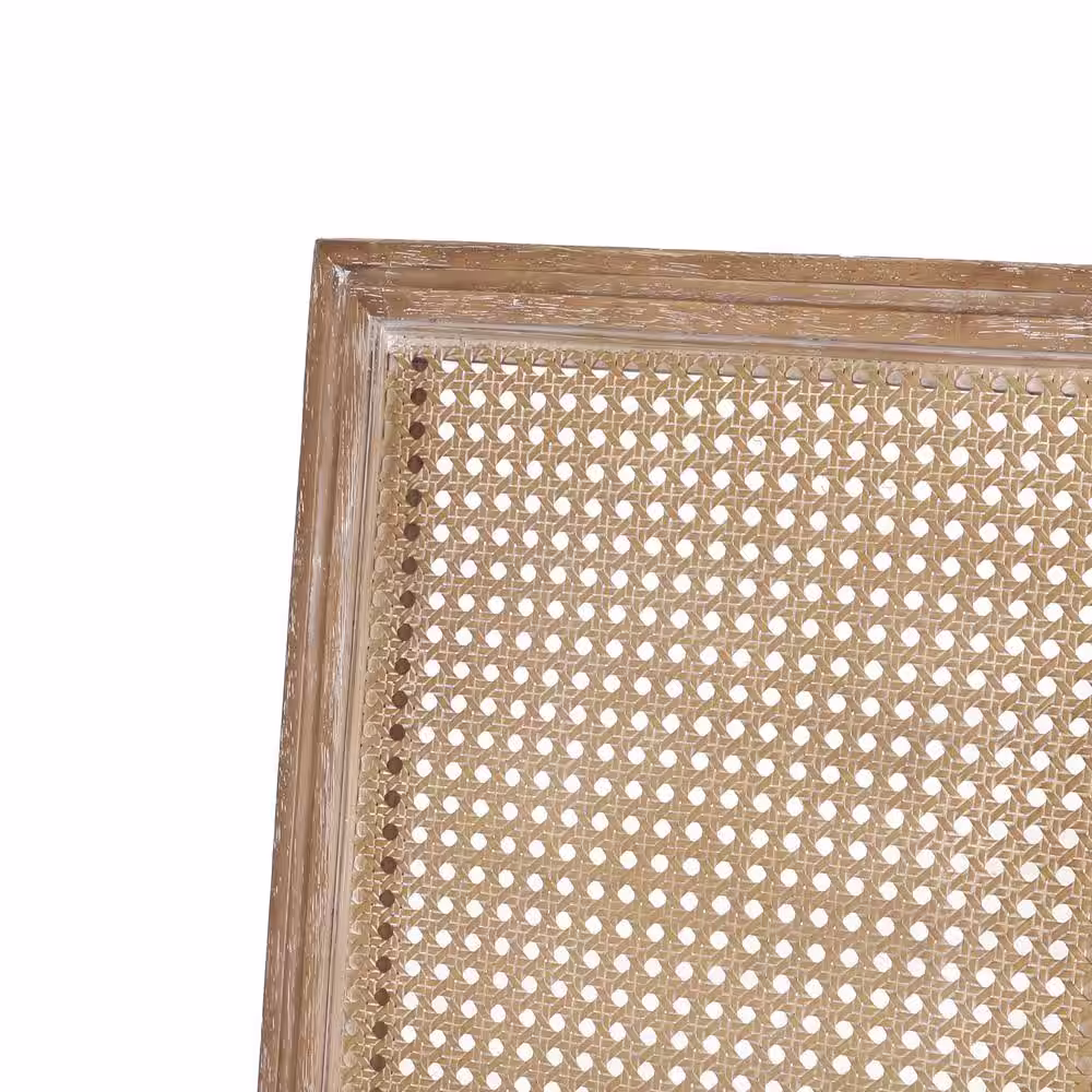 Noble House Beckstrom Beige and Natural Upholstered Dining Chair (Set of 6)