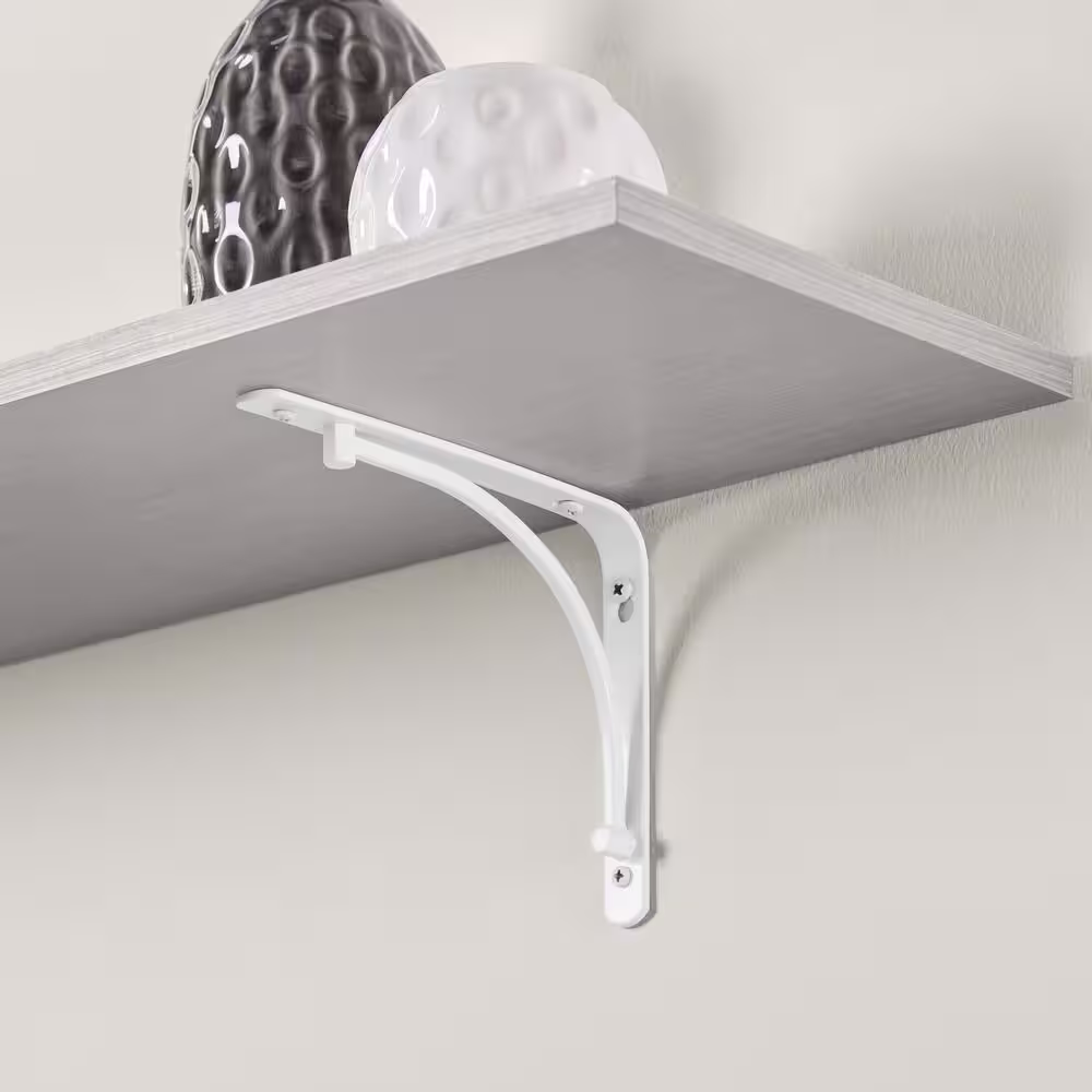 Everbilt CLassic Arch 8 in. x 6 in. Warm WH Bracket