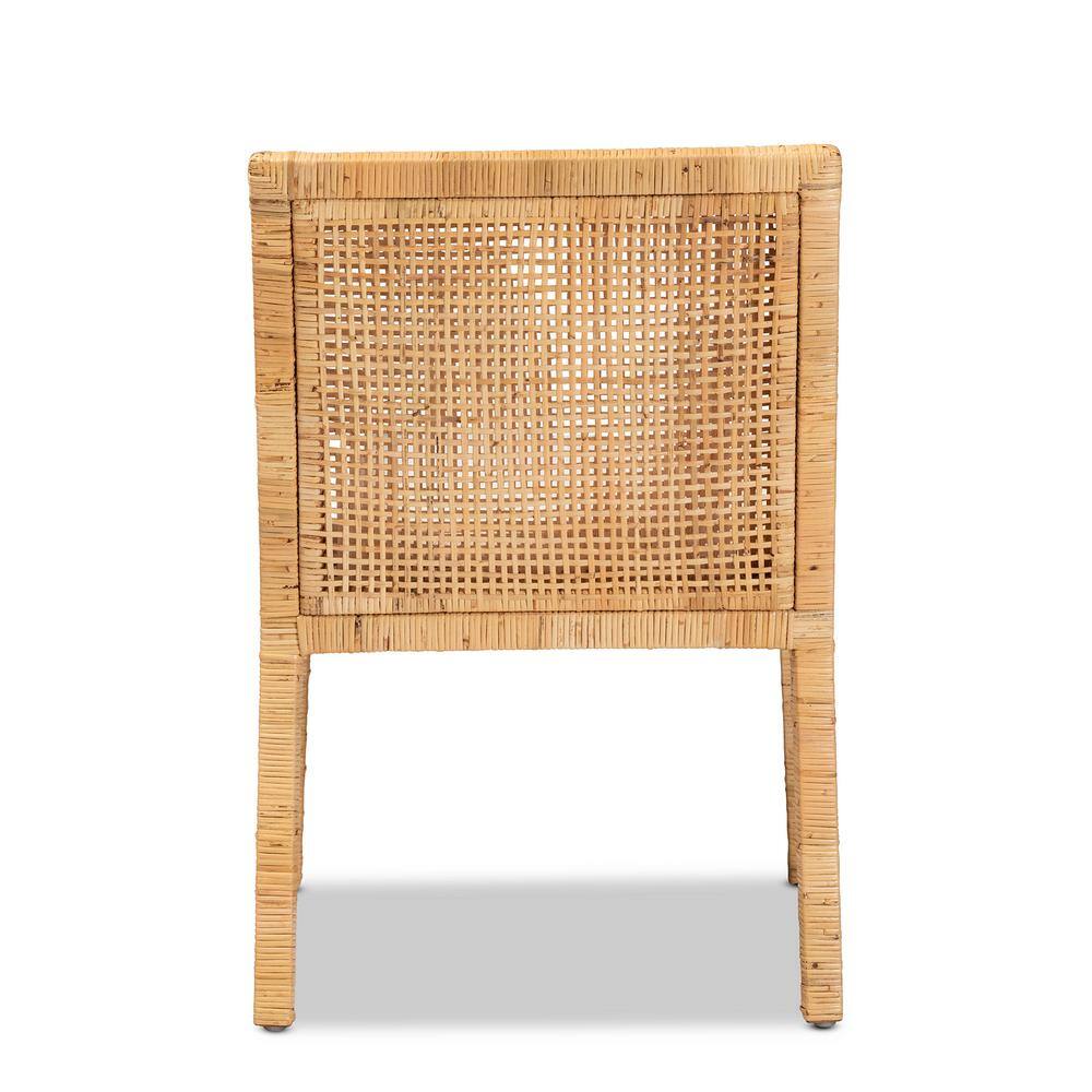 bali & pari Karis Natural and White Dining Chair