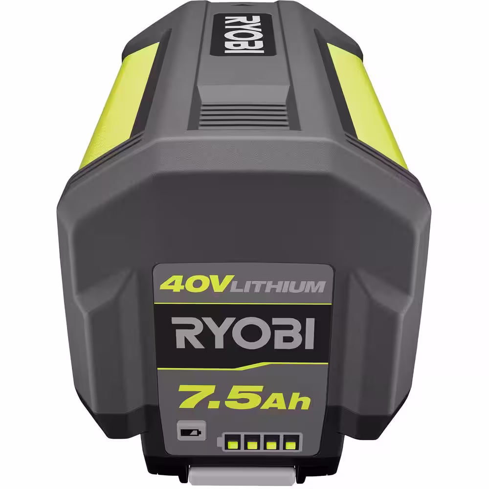 RYOBI 40V Lithium-Ion 7.5 Ah High Capacity Battery